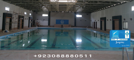 Design and Execution of Commercial Swimming Pool at DHA Sports Club Lahore by flowmaster Jopic
